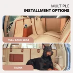 Sturdy Car Dog Hammock With Side Flaps - Image 7
