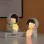 USB Rechargeable LED Astronaut Moon Night Light - Image 5