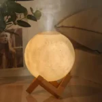 USB Moon Lamp Humidifier & Essential Oil Diffuser - Image 2