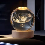 3D Crystal Glass Globe - Image 3